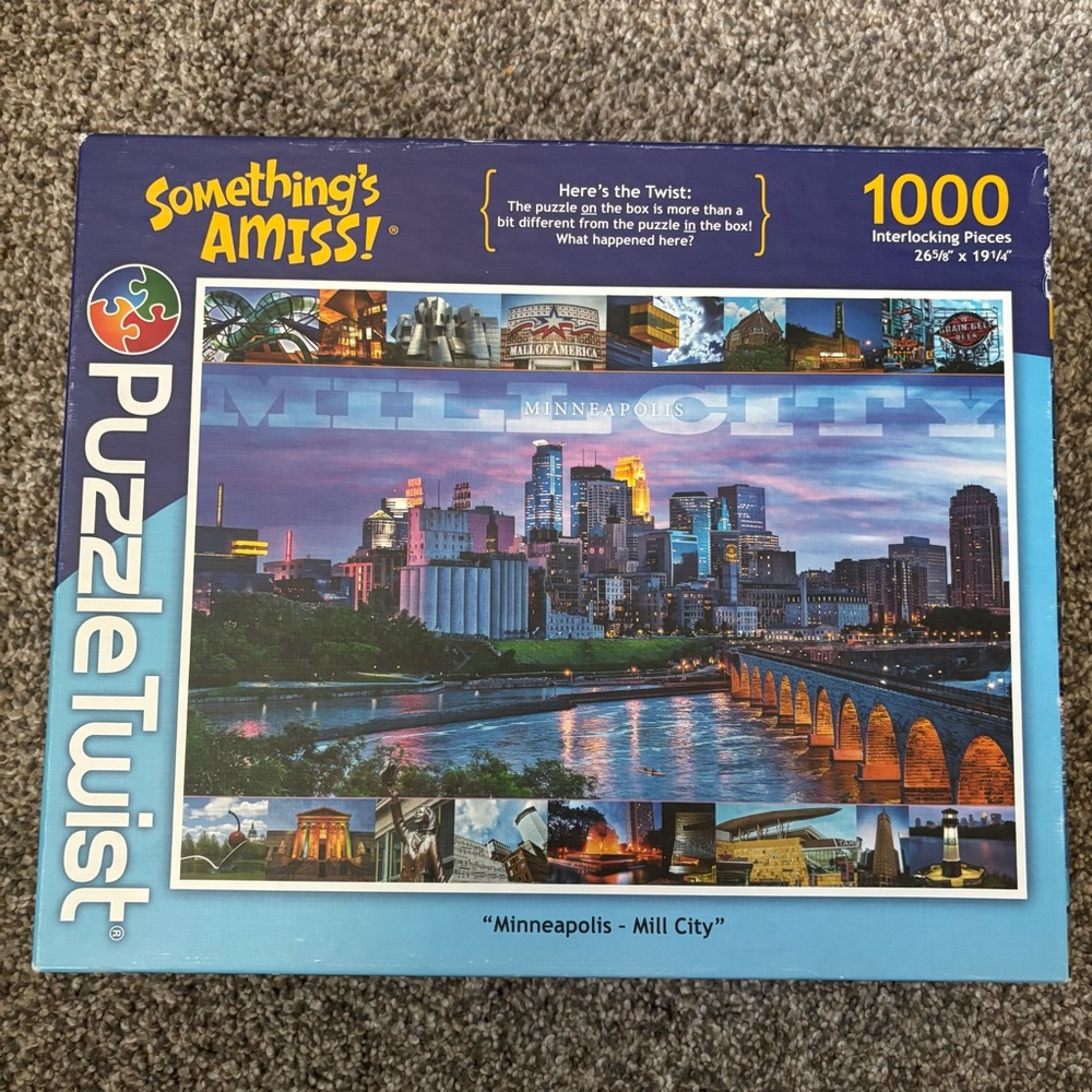 Minneapolis Cityscape 1000-Piece Puzzle
